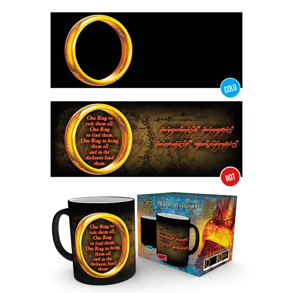 Lord of the Rings One Ring heat change mug product photo
