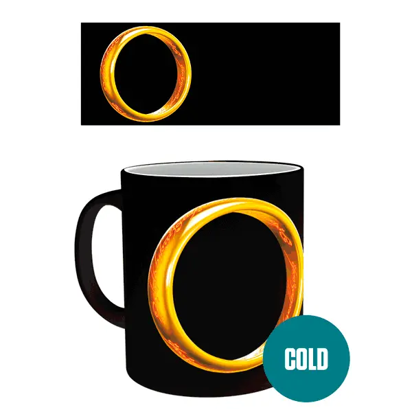Lord of the Rings One Ring heat change mug product photo