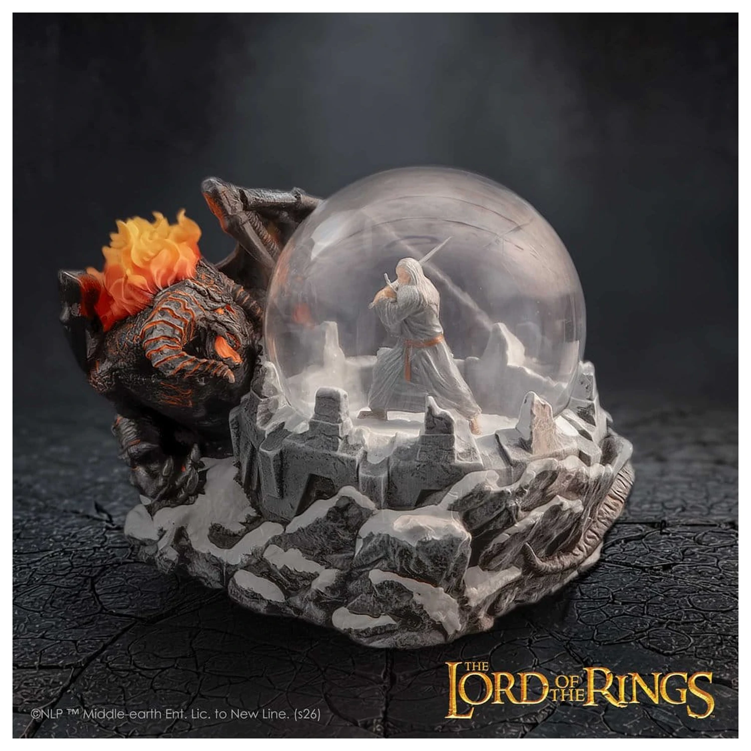 Lord of the Rings Snow Globe Battle of the Peak 13 cm product photo