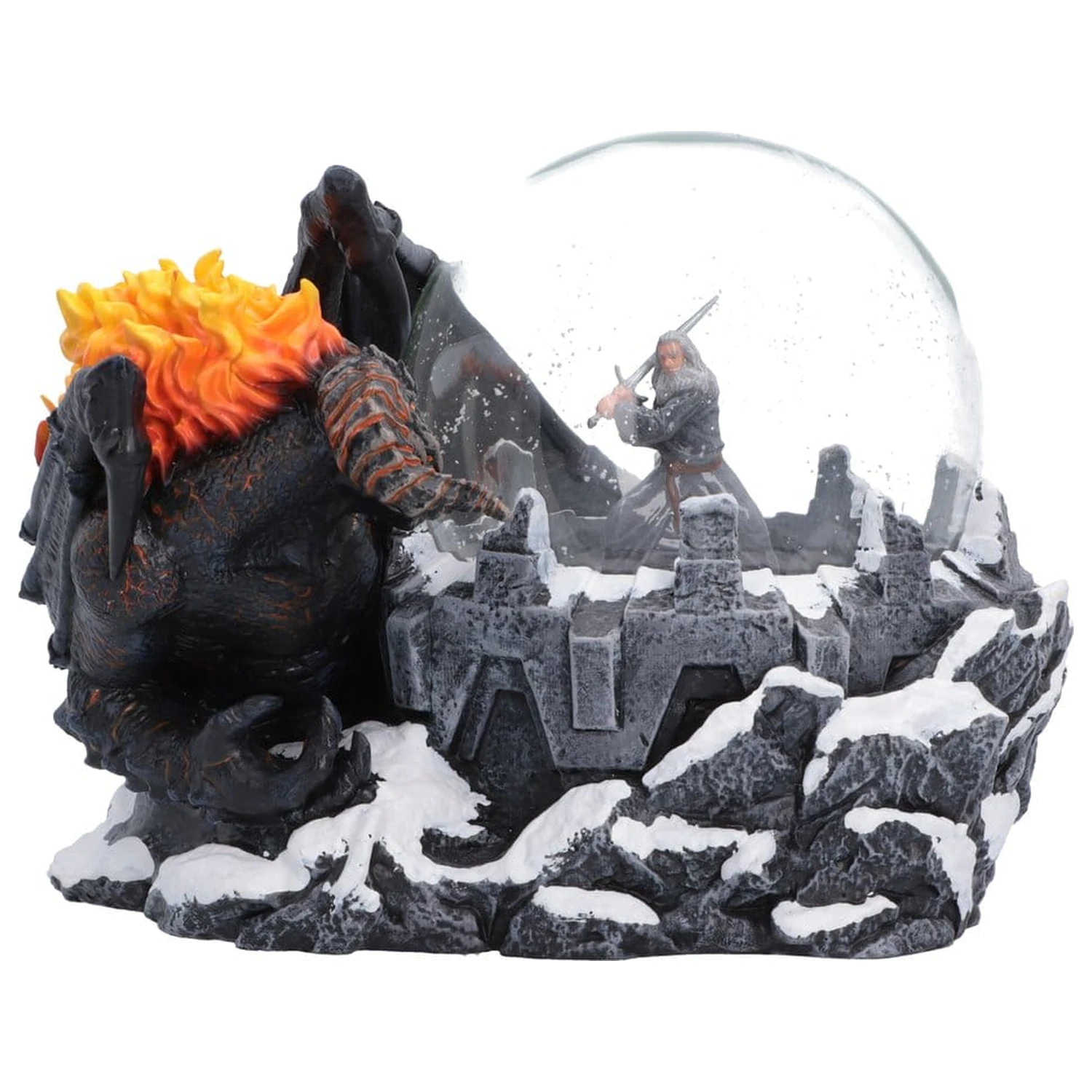 Lord of the Rings Snow Globe Battle of the Peak 13 cm product photo