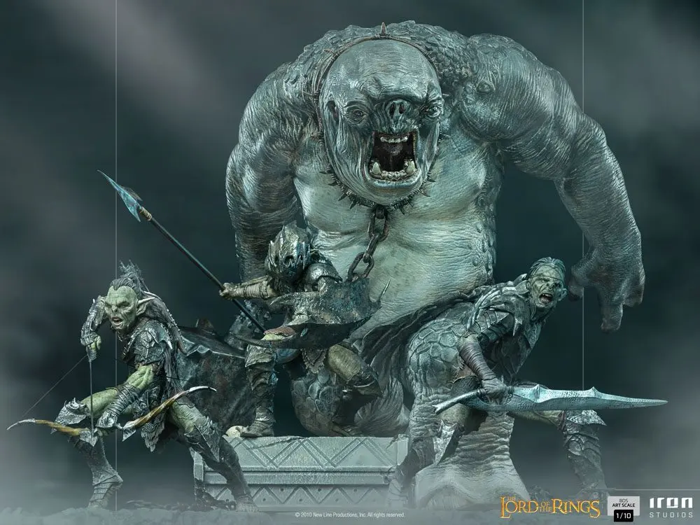 Lord Of The Rings BDS Art Scale Statue 1/10 Armored Orc 20 cm product photo