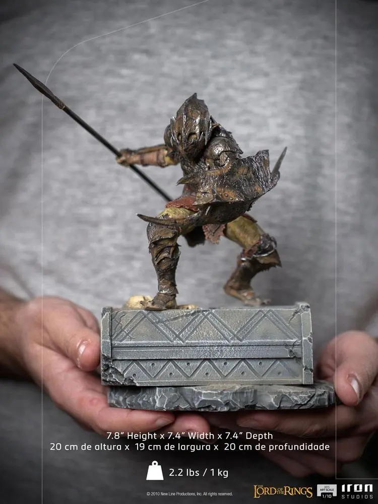 Lord Of The Rings BDS Art Scale Statue 1/10 Armored Orc 20 cm product photo