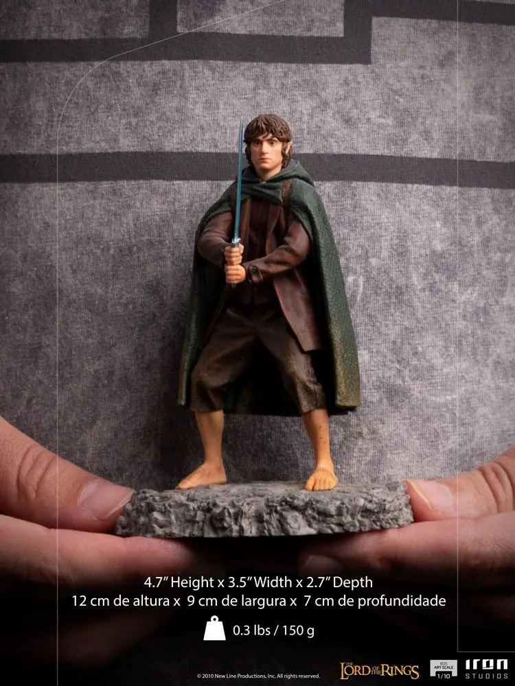 Lord Of The Rings BDS Art Scale Statue 1/10 Frodo 12 cm product photo