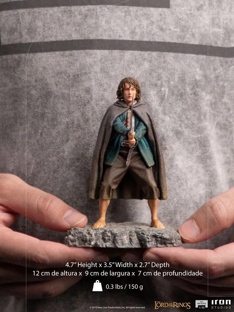 Lord Of The Rings BDS Art Scale Statue 1/10 Pippin 12 cm termékfotó