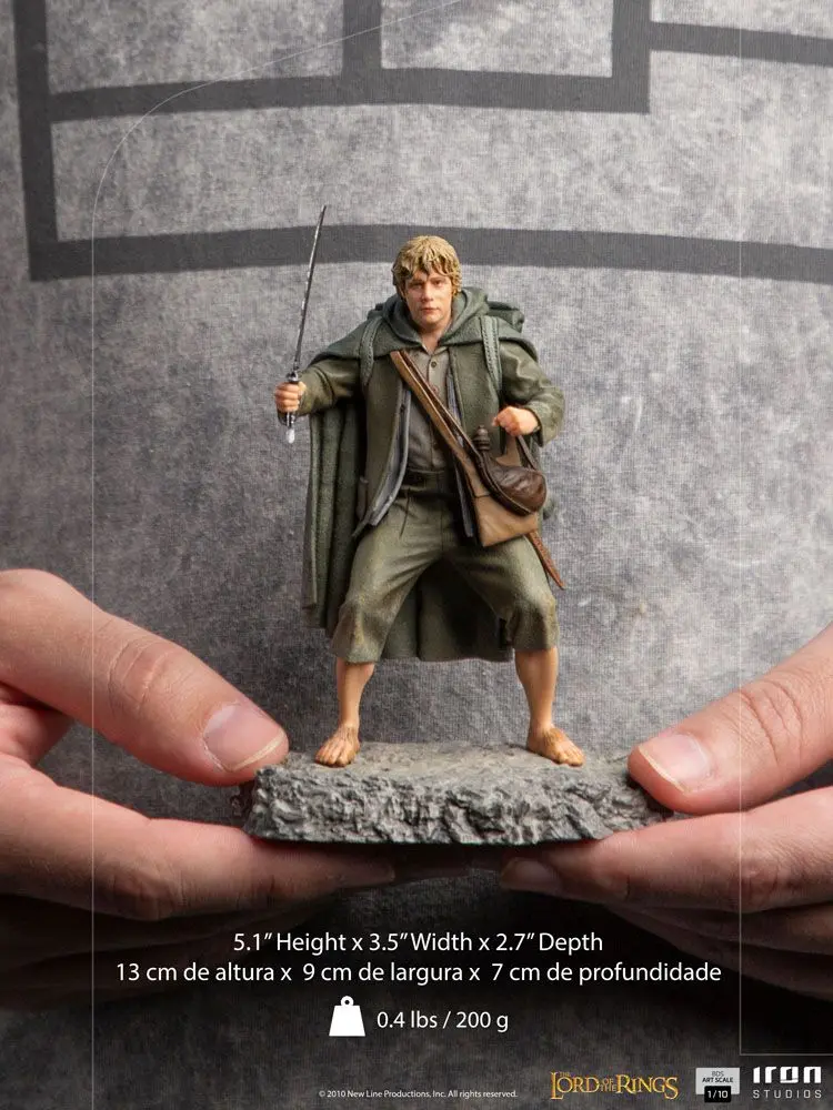 Lord Of The Rings BDS Art Scale Statue 1/10 Sam 13 cm product photo
