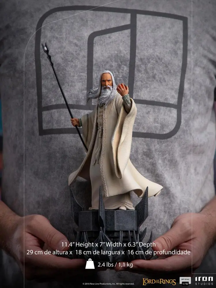 Lord Of The Rings BDS Art Scale Statue 1/10 Saruman 29 cm product photo