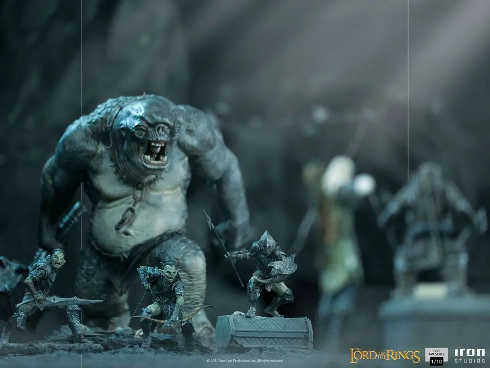 Lord Of The Rings BDS Art Scale Statue 1/10 Swordsman Orc 16 cm product photo