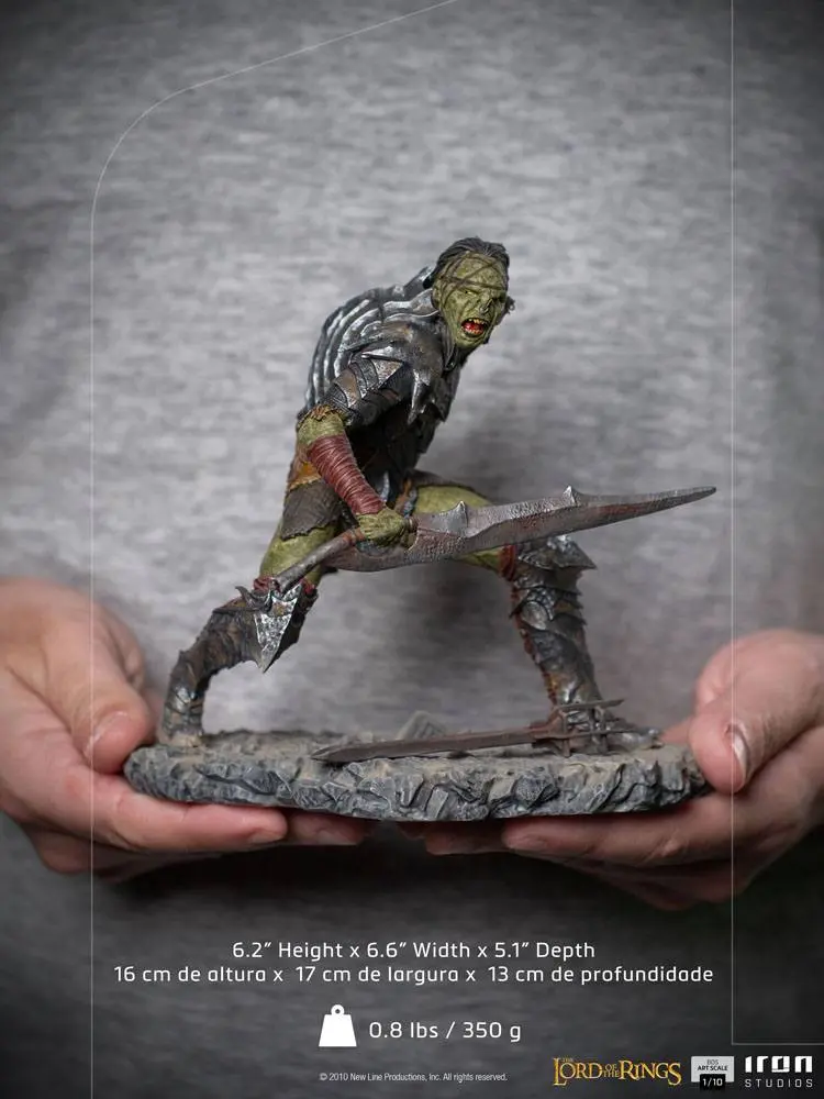 Lord Of The Rings BDS Art Scale Statue 1/10 Swordsman Orc 16 cm product photo