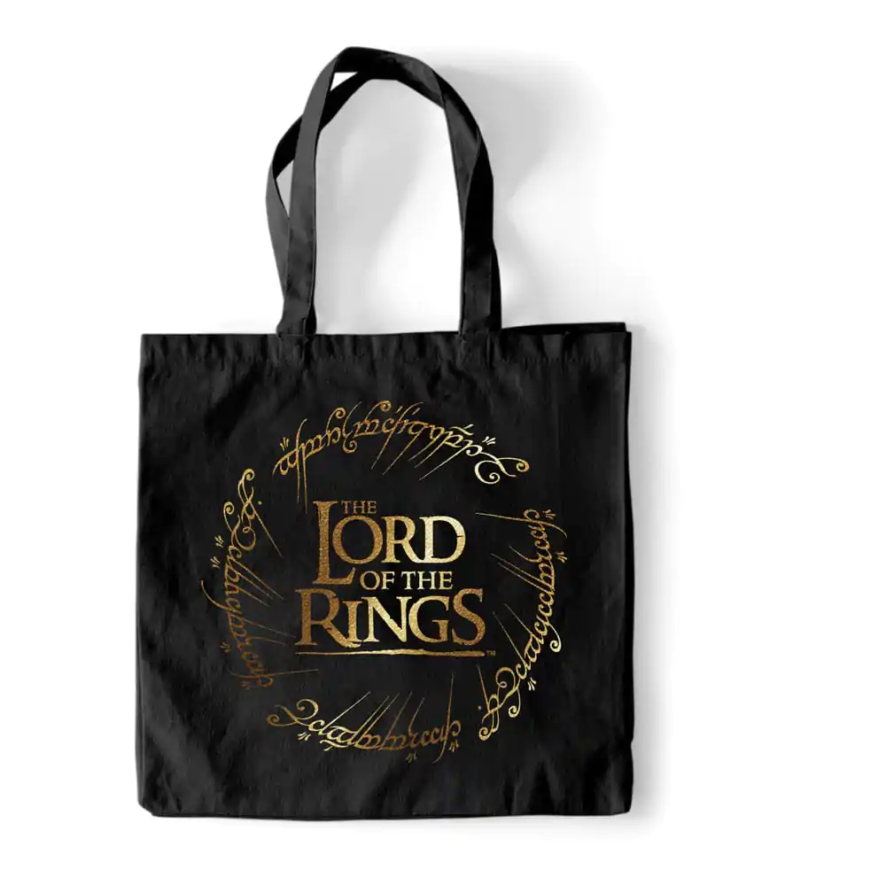 Lord of The Rings Tote Bag Gold Foil product photo