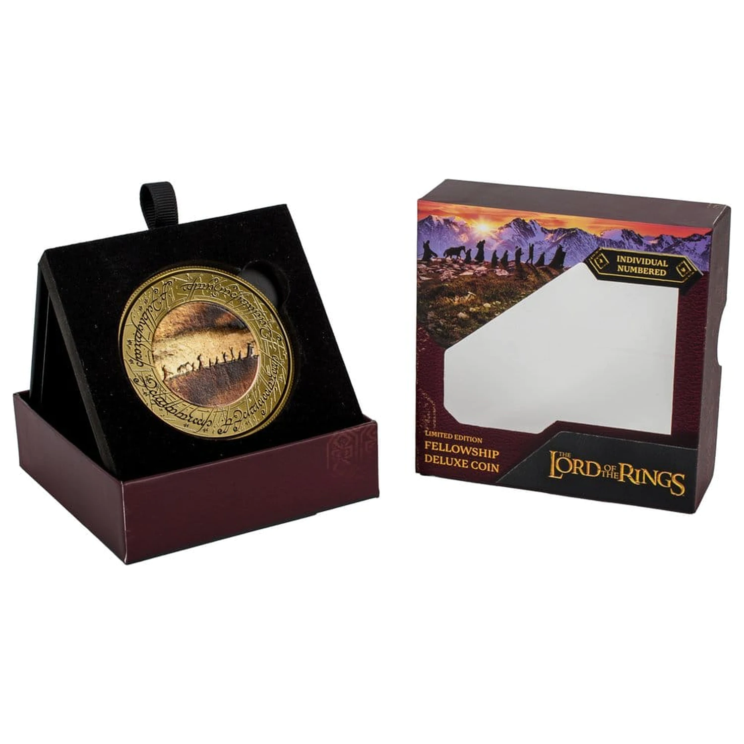Lord of the Rings Coin with Display Stand The Fellowship product photo