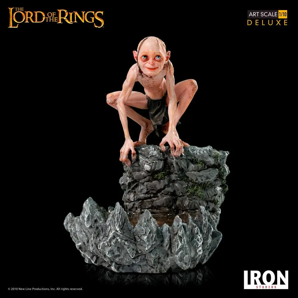 Lord Of The Rings Deluxe Art Scale Statue 1/10 Gollum 12 cm product photo