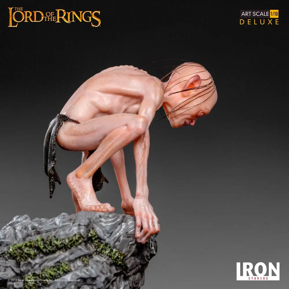Lord Of The Rings Deluxe Art Scale Statue 1/10 Gollum 12 cm product photo