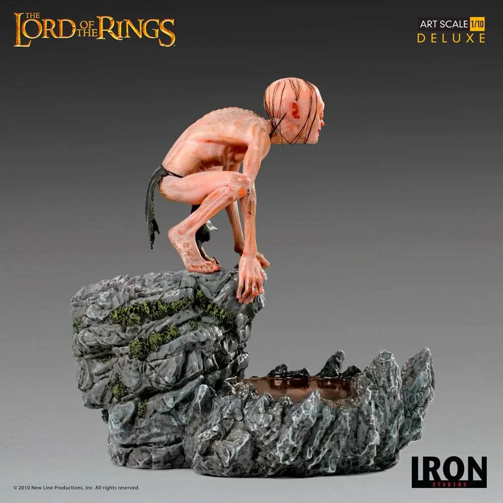 Lord Of The Rings Deluxe Art Scale Statue 1/10 Gollum 12 cm product photo