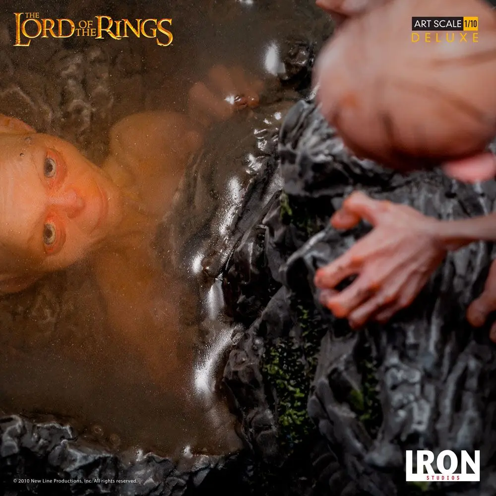 Lord Of The Rings Deluxe Art Scale Statue 1/10 Gollum 12 cm product photo