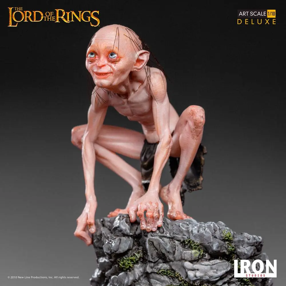 Lord Of The Rings Deluxe Art Scale Statue 1/10 Gollum 12 cm product photo