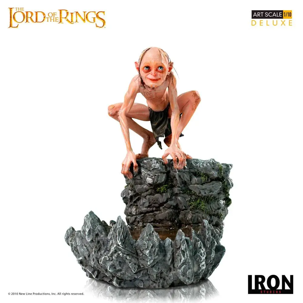 Lord Of The Rings Deluxe Art Scale Statue 1/10 Gollum 12 cm product photo