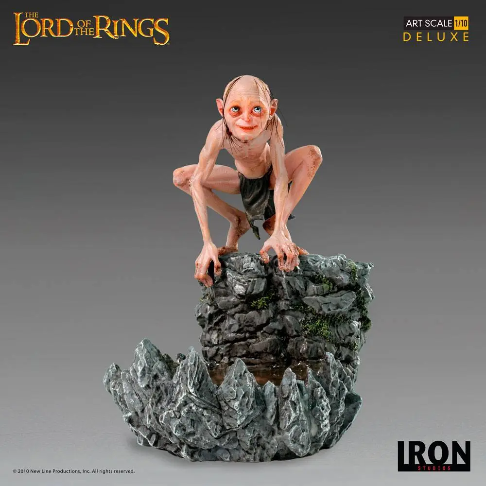 Lord Of The Rings Deluxe Art Scale Statue 1/10 Gollum 12 cm product photo