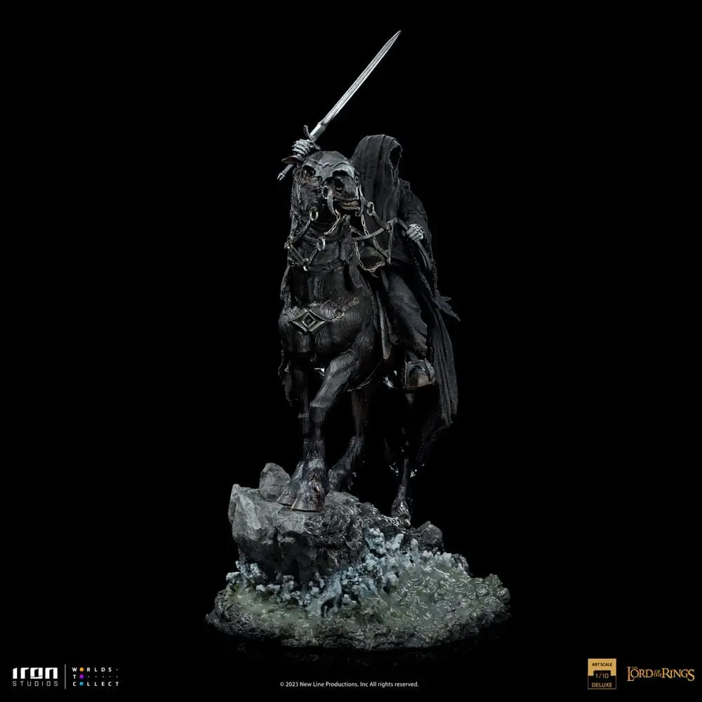 Lord Of The Rings Deluxe Art Scale Statue 1/10 Nazgul on Horse 42 cm product photo