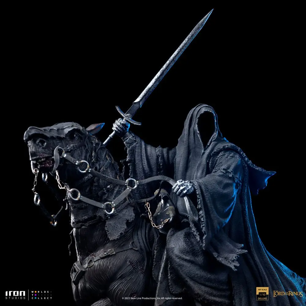 Lord Of The Rings Deluxe Art Scale Statue 1/10 Nazgul on Horse 42 cm product photo