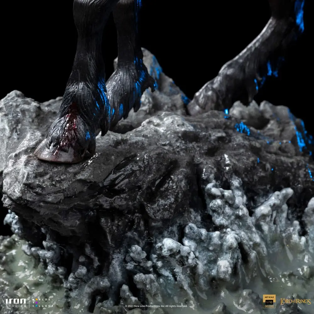 Lord Of The Rings Deluxe Art Scale Statue 1/10 Nazgul on Horse 42 cm product photo