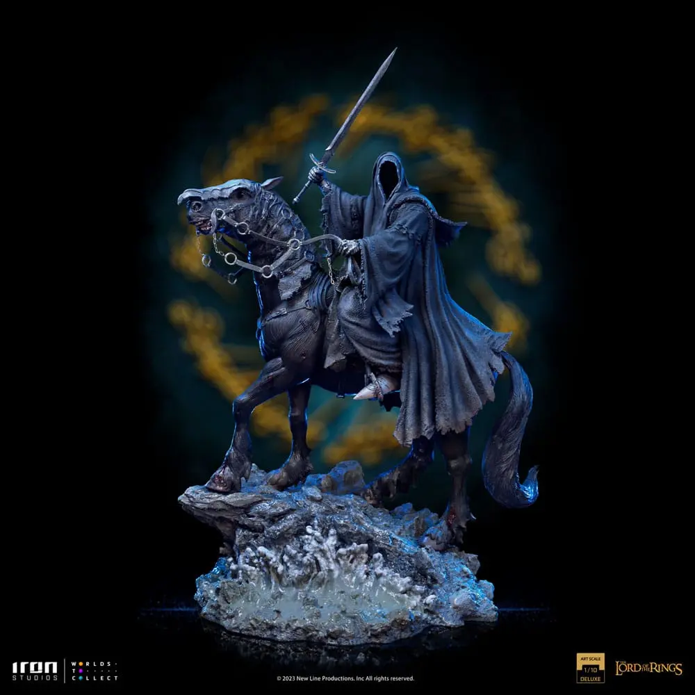 Lord Of The Rings Deluxe Art Scale Statue 1/10 Nazgul on Horse 42 cm product photo