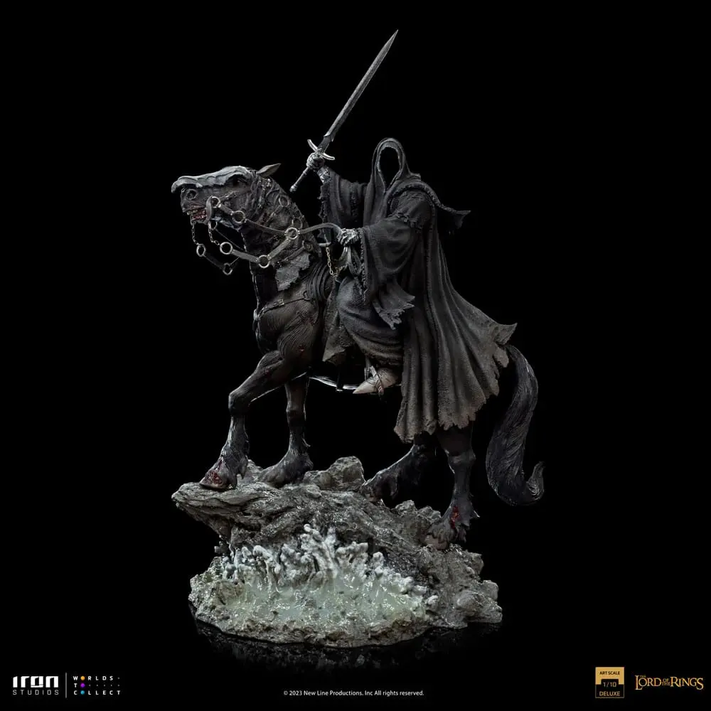 Lord Of The Rings Deluxe Art Scale Statue 1/10 Nazgul on Horse 42 cm product photo