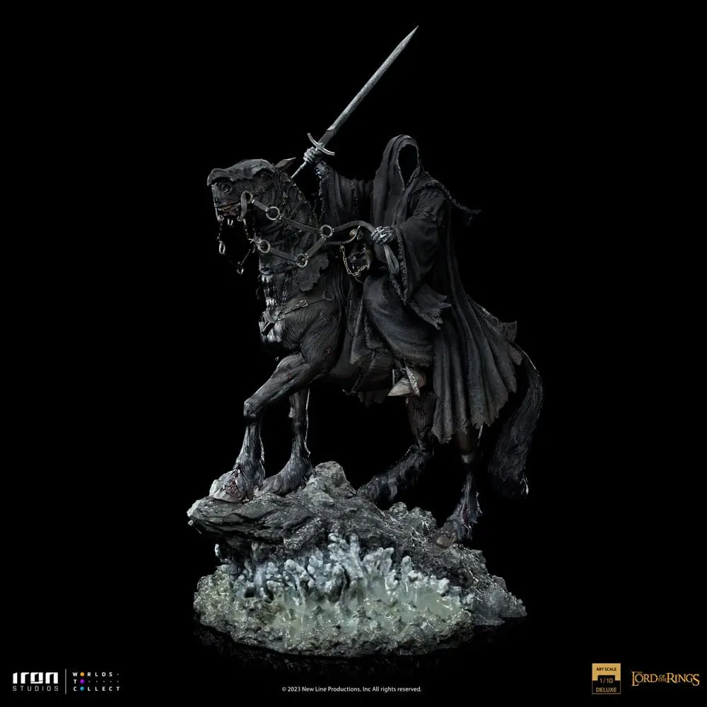 Lord Of The Rings Deluxe Art Scale Statue 1/10 Nazgul on Horse 42 cm product photo