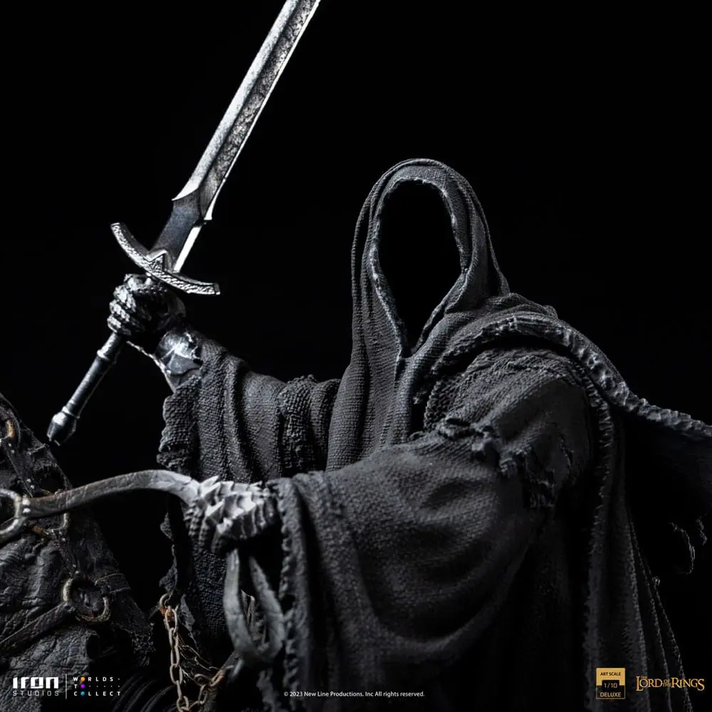 Lord Of The Rings Deluxe Art Scale Statue 1/10 Nazgul on Horse 42 cm product photo