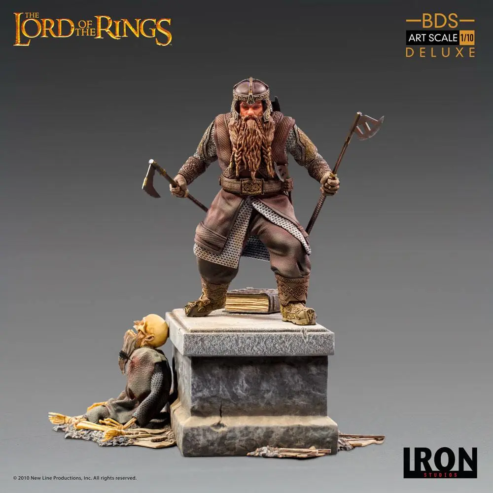Lord Of The Rings Deluxe BDS Art Scale Statue 1/10 Gimli 21 cm product photo