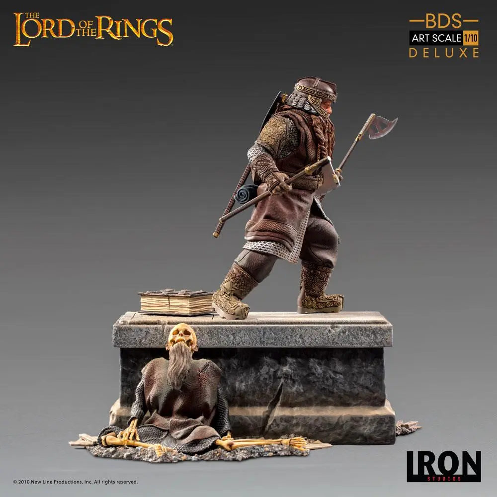 Lord Of The Rings Deluxe BDS Art Scale Statue 1/10 Gimli 21 cm product photo