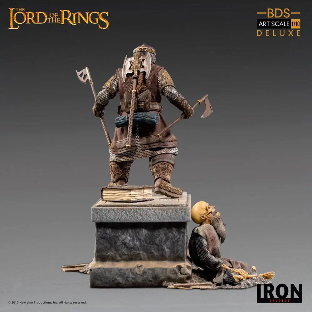 Lord Of The Rings Deluxe BDS Art Scale Statue 1/10 Gimli 21 cm product photo