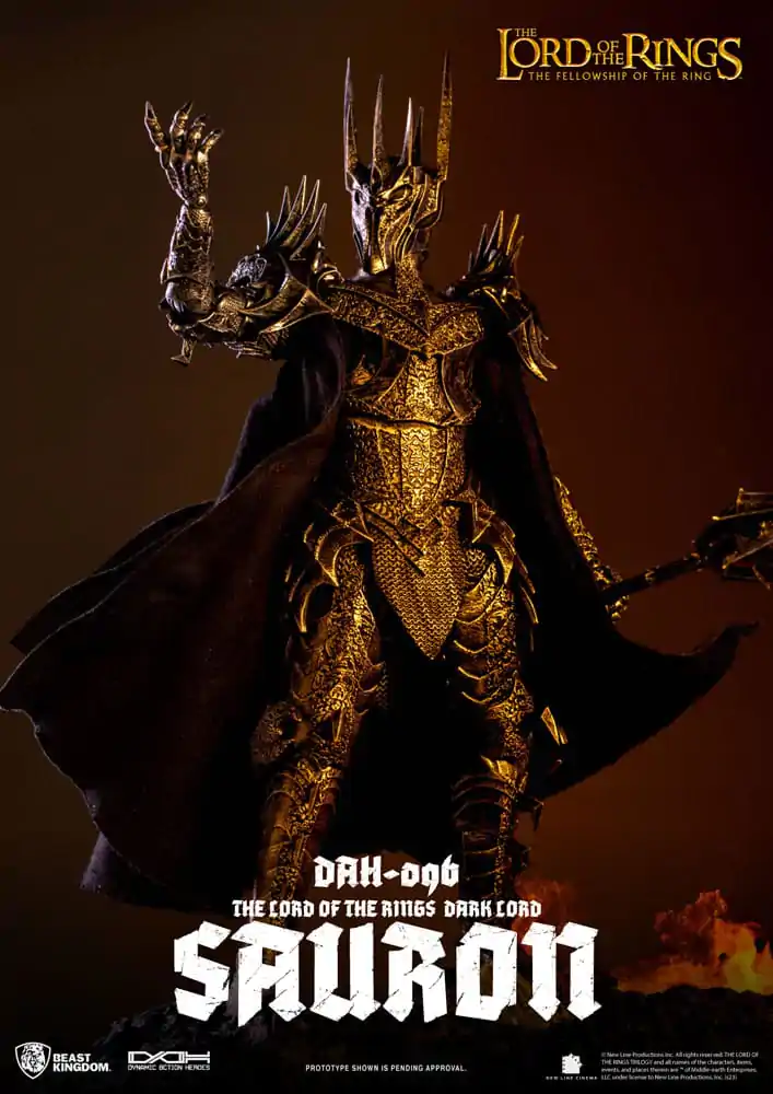 Lord of the Rings Dynamic 8ction Heroes Action Figure 1/9 Sauron 29 cm termékfotó