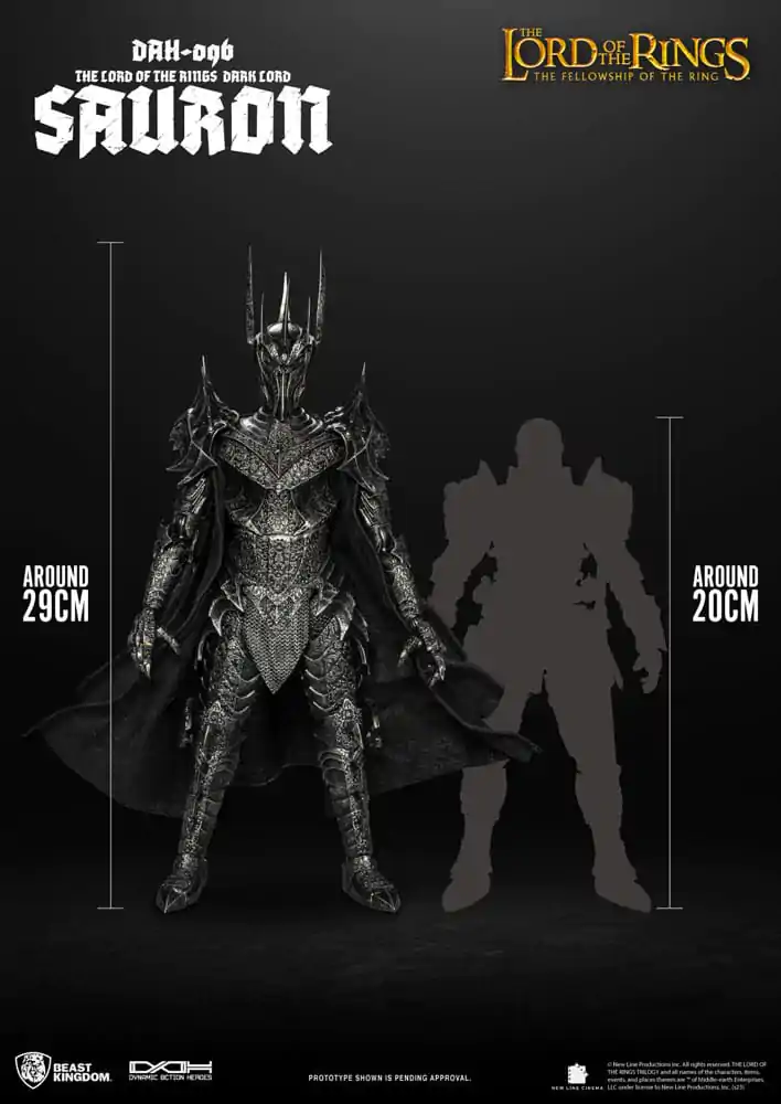 Lord of the Rings Dynamic 8ction Heroes Action Figure 1/9 Sauron 29 cm termékfotó