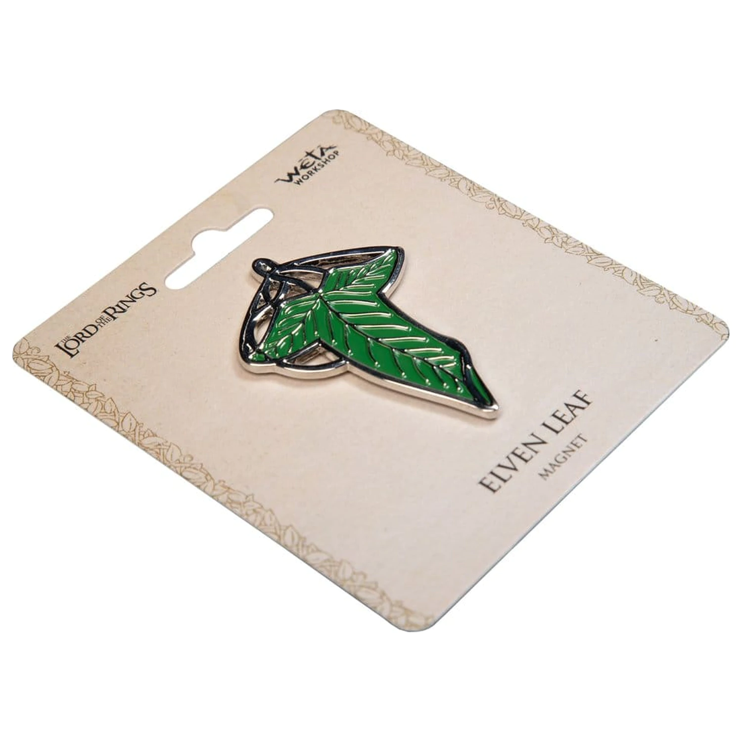 Lord of the Rings Magnet Elven Leaf (Enamel) 4 cm  product photo