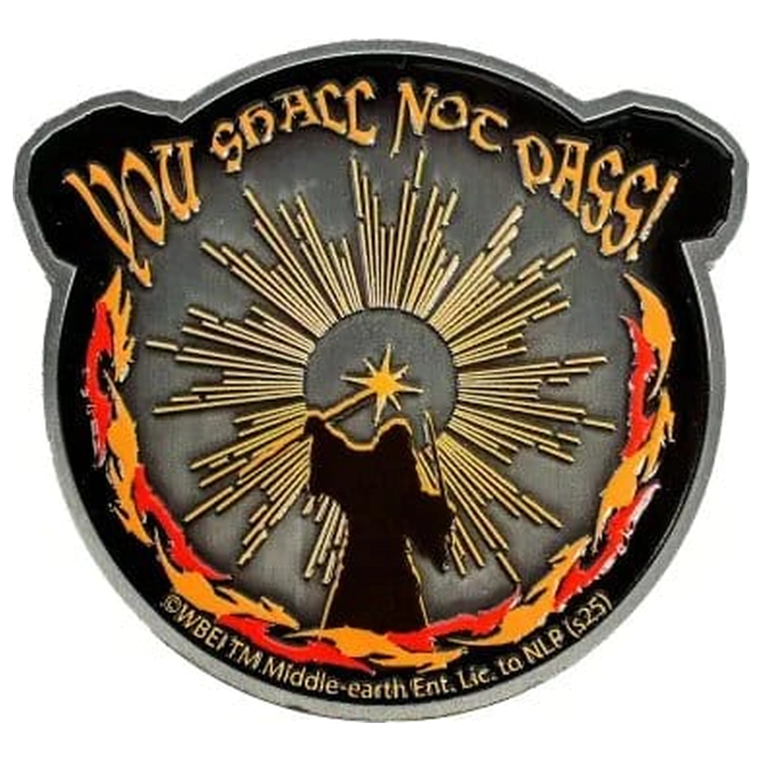 Lord of the Rings Coin "You Shall Not Pass" Balrog Deluxe product photo