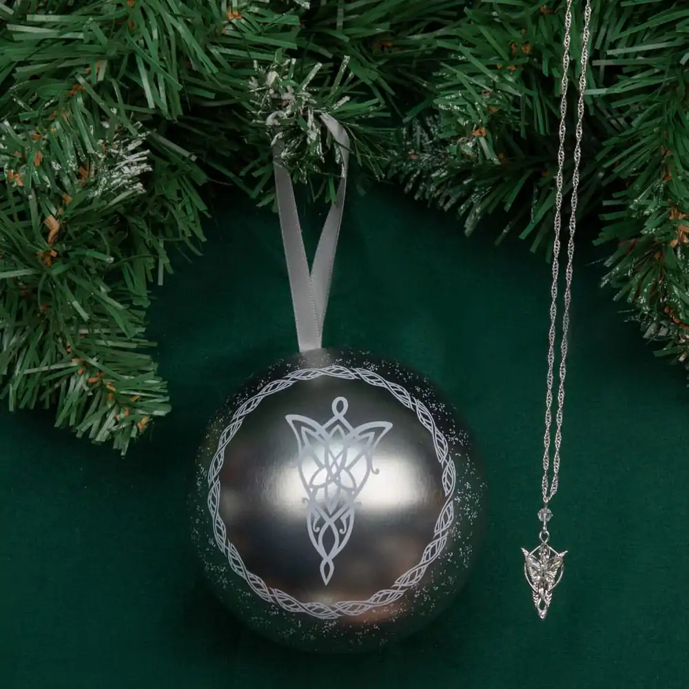 Lord of the Rings tree ornment with Necklace Evenstar product photo