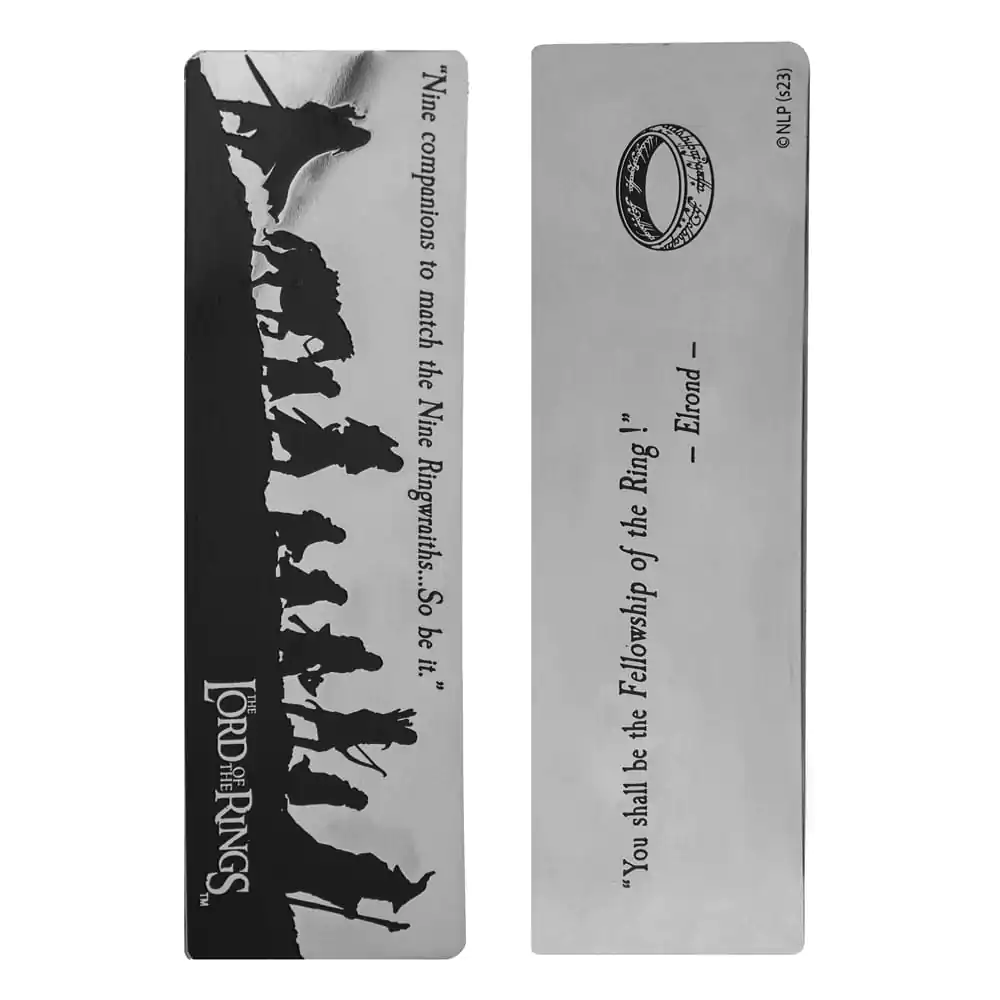 Lord of the Rings Bookmark Fellowship of the Ring 14 x 4 cm termékfotó