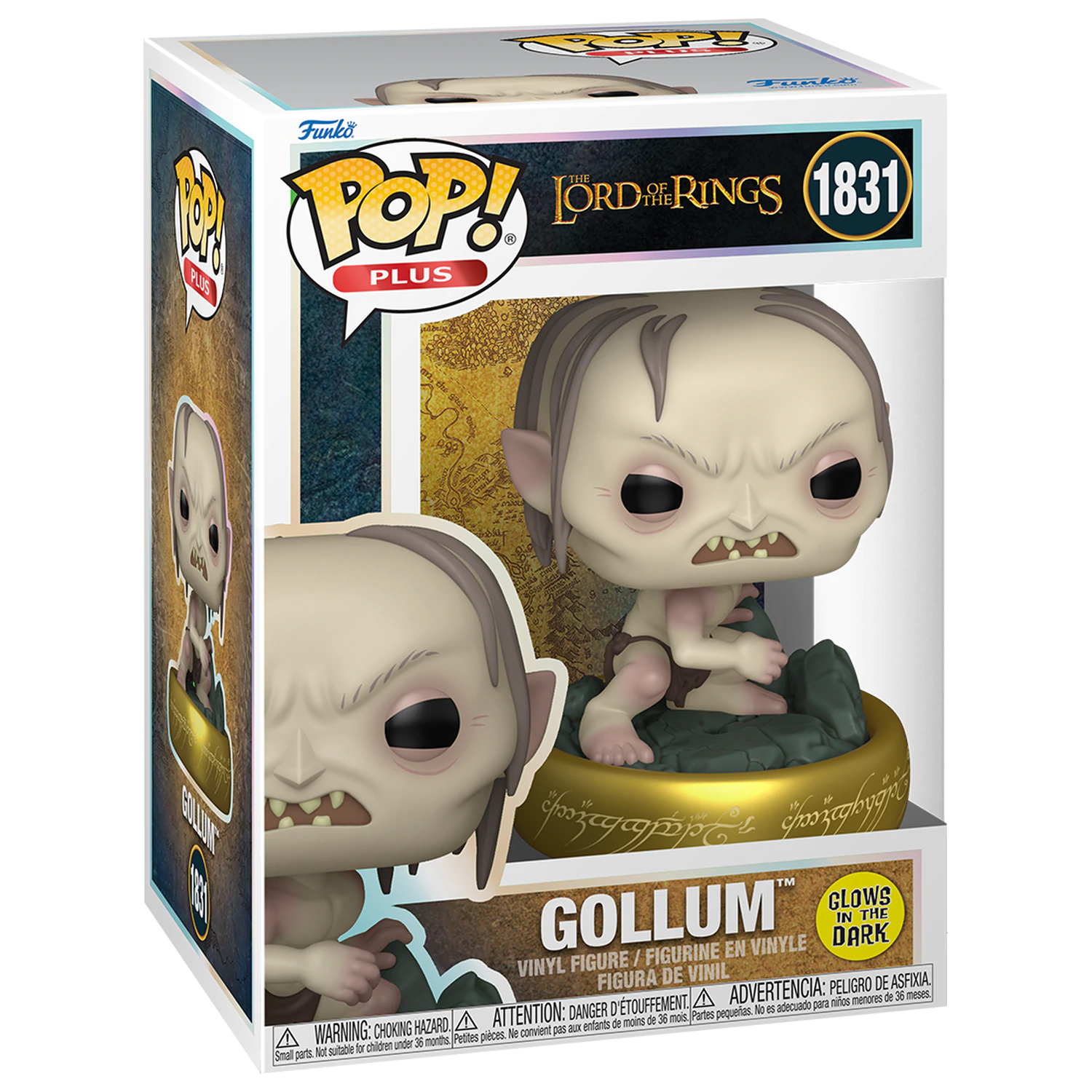 Lord of the Rings Funko POP! Plus Movies Vinyl Figures Gollum(GW) 9 cm product photo
