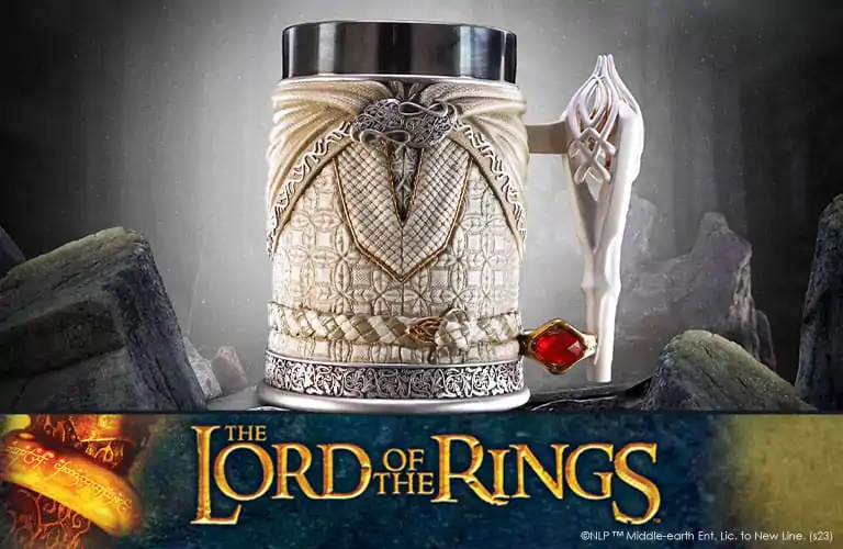 Lord of the Rings Tankard Gandalf the White 15 cm termékfotó