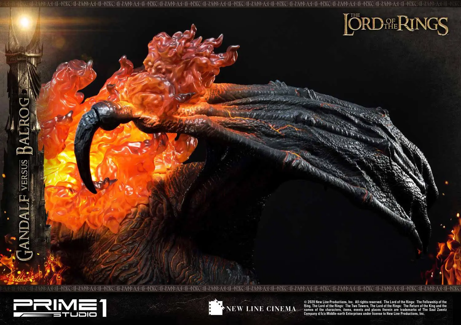 Lord of the Rings Statue Gandalf Vs. Balrog 79 cm product photo