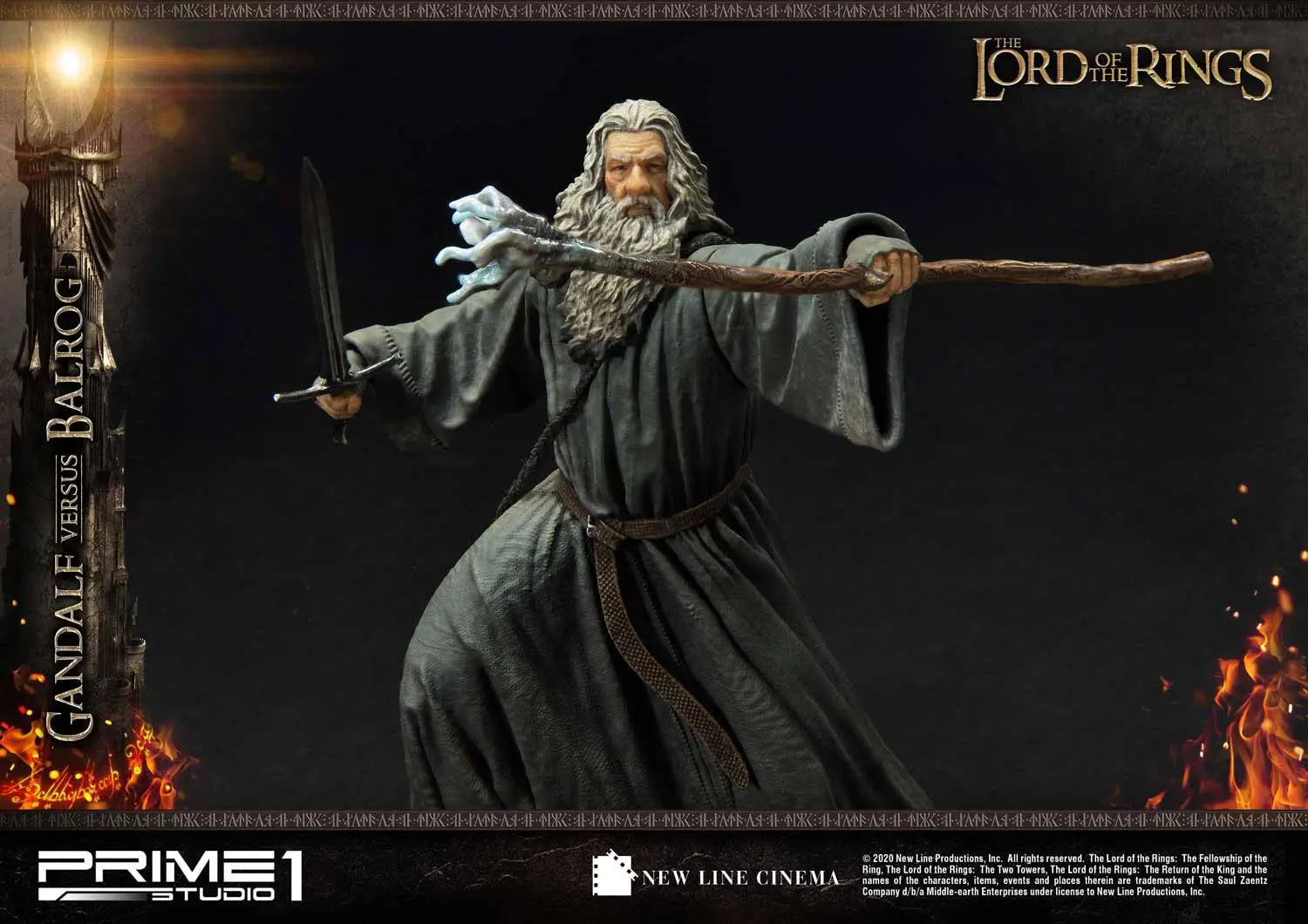 Lord of the Rings Statue Gandalf Vs. Balrog 79 cm product photo