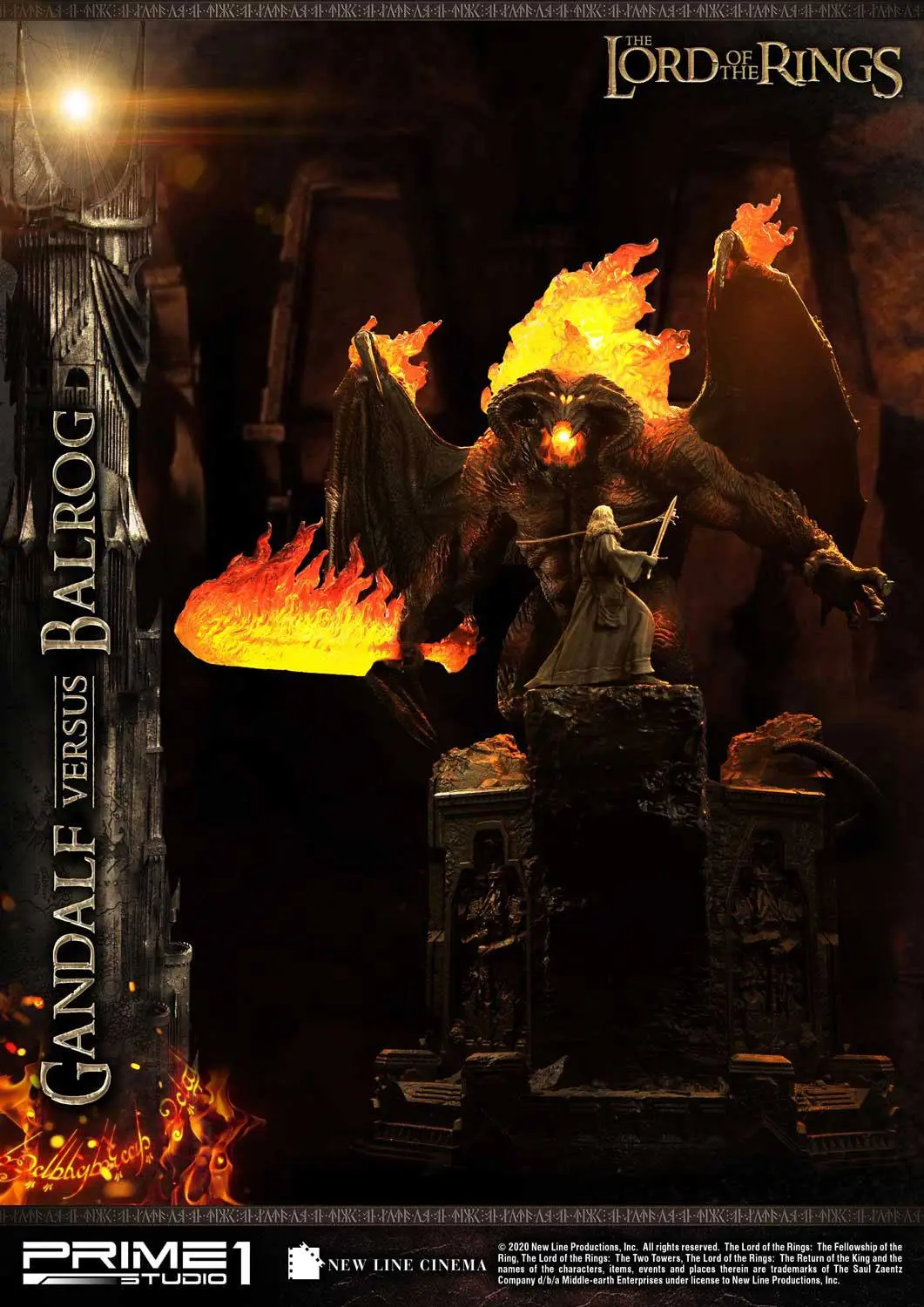 Lord of the Rings Statue Gandalf Vs. Balrog 79 cm product photo