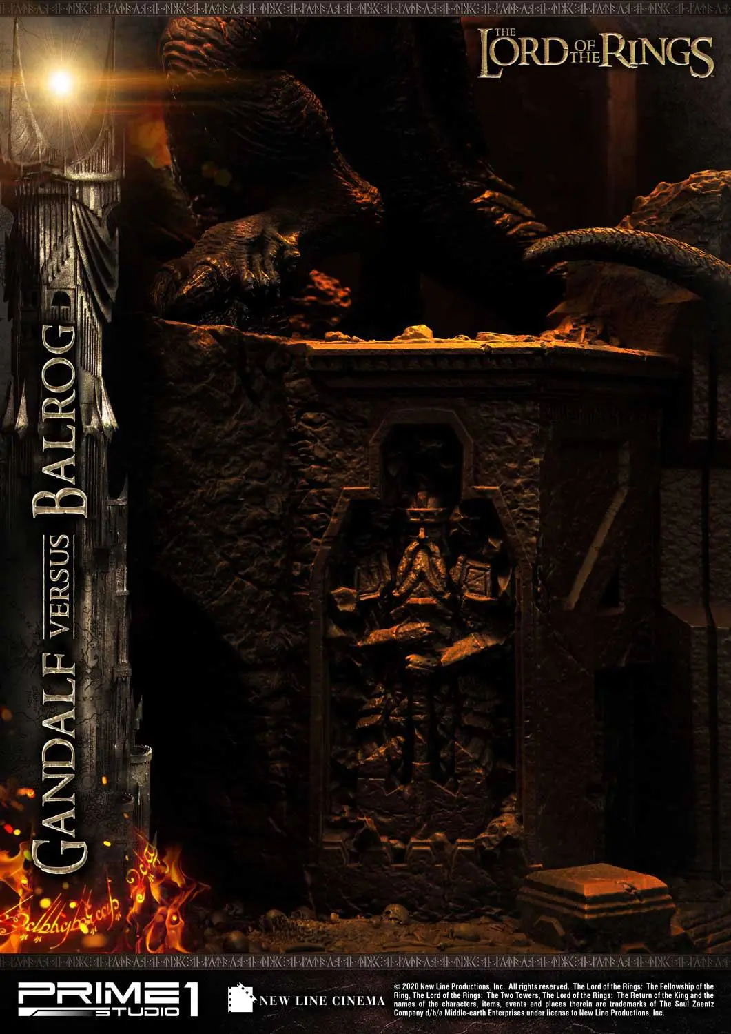 Lord of the Rings Statue Gandalf Vs. Balrog 79 cm product photo