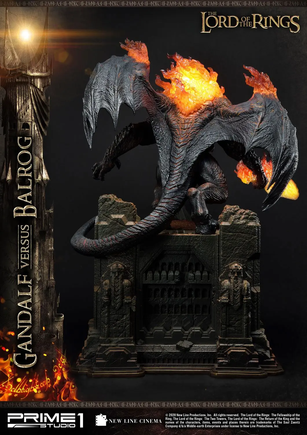 Lord of the Rings Statue Gandalf Vs. Balrog 79 cm product photo