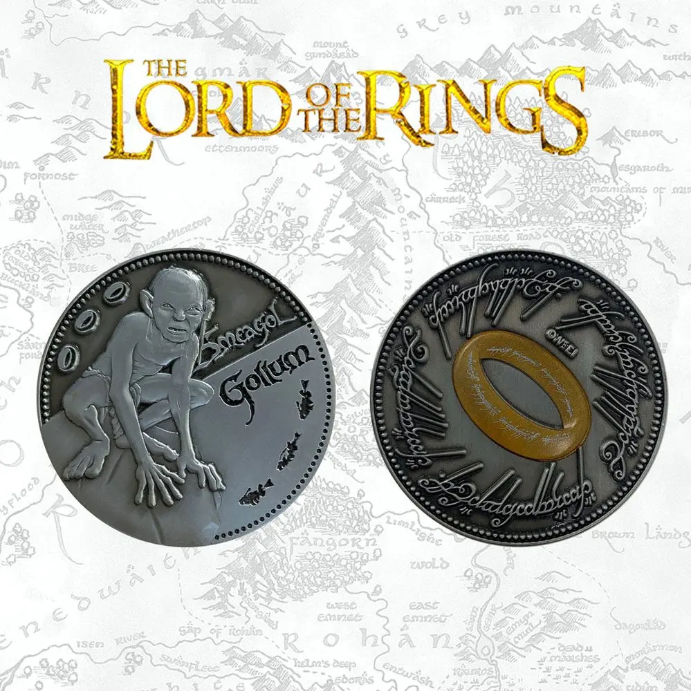 Lord of the Rings Collectable Coin Gollum Limited Edition product photo