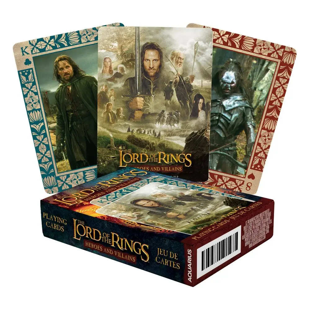 Lord of the Rings Playing Cards Heroes and Villains product photo