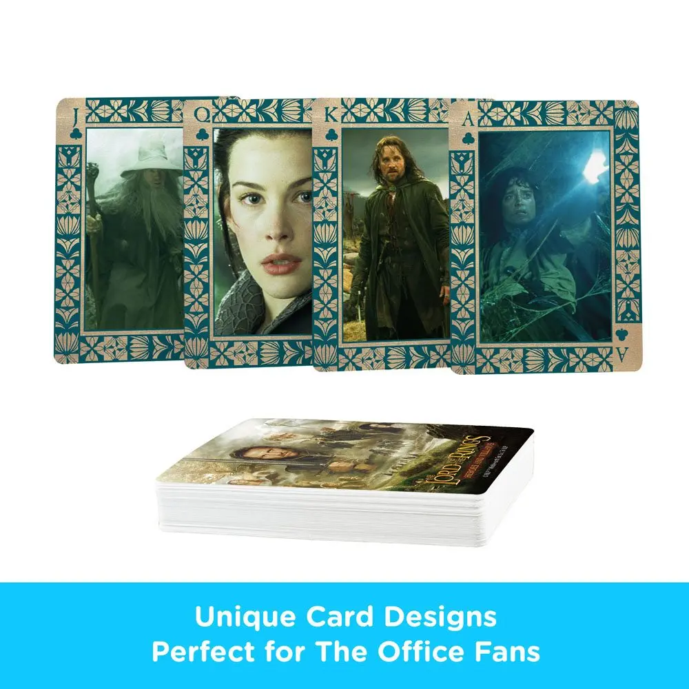 Lord of the Rings Playing Cards Heroes and Villains termékfotó