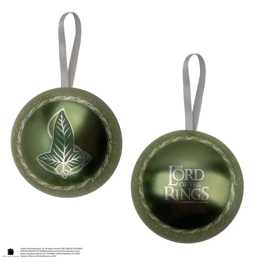 Lord of the Rings tree ornment with Brooch Lorien Leaf product photo