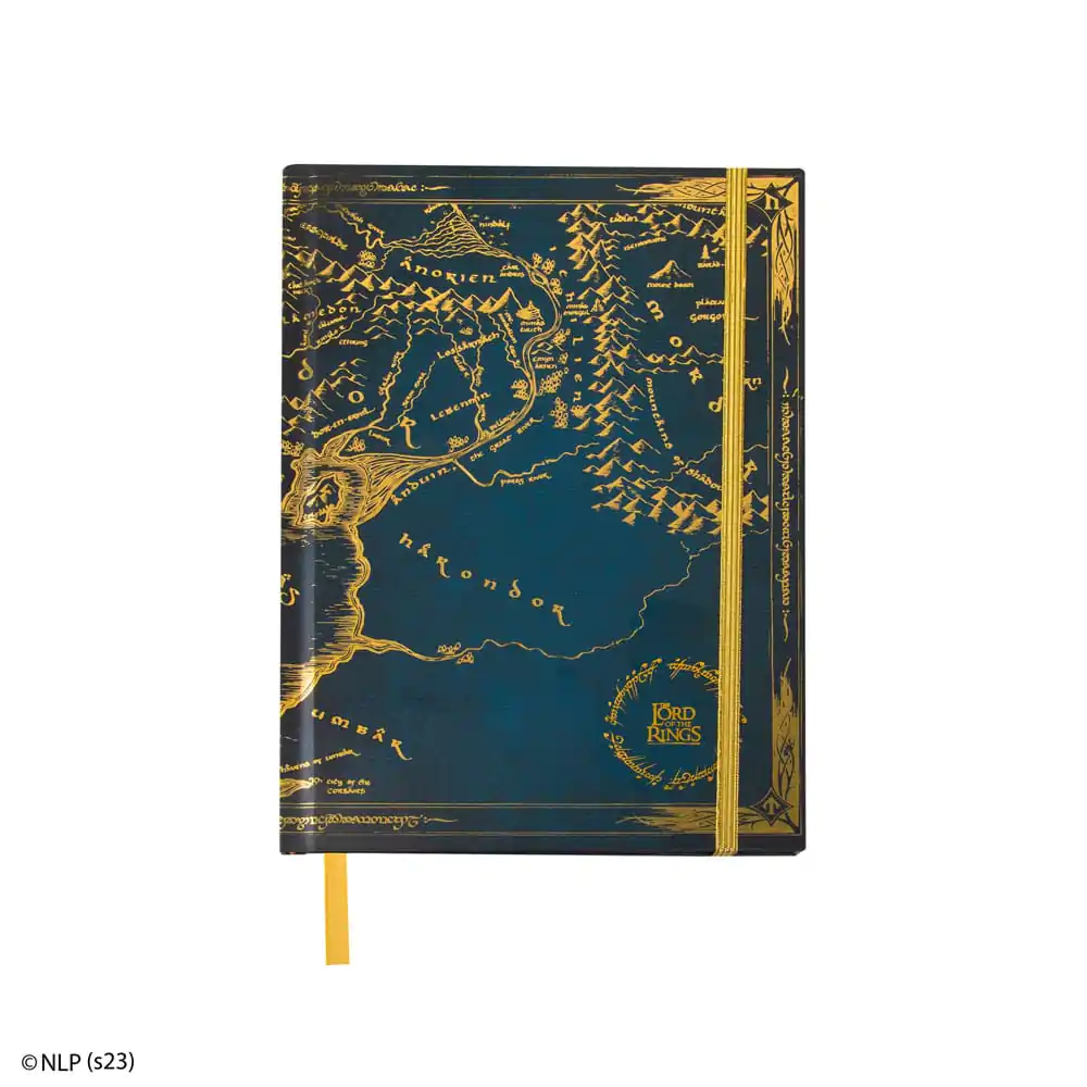 Lord of the Rings Notebook Map of Middle Earth product photo