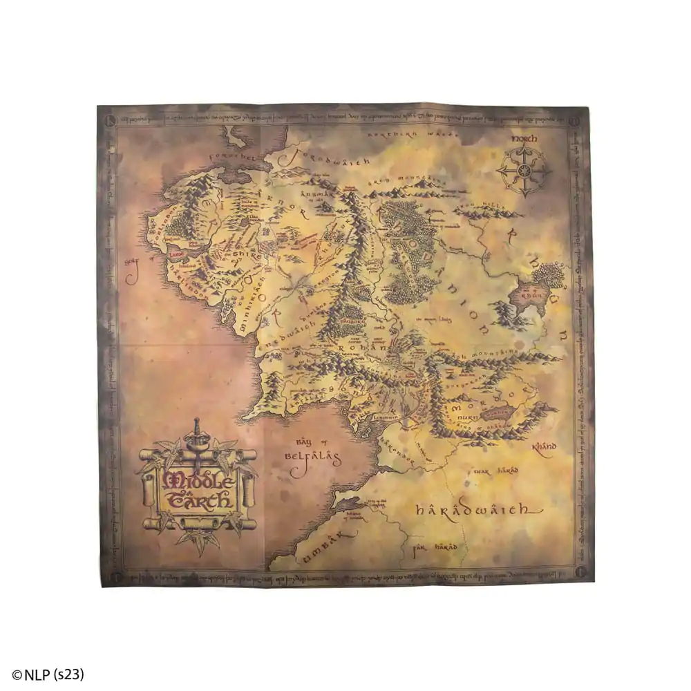 Lord of the Rings Notebook Map of Middle Earth product photo